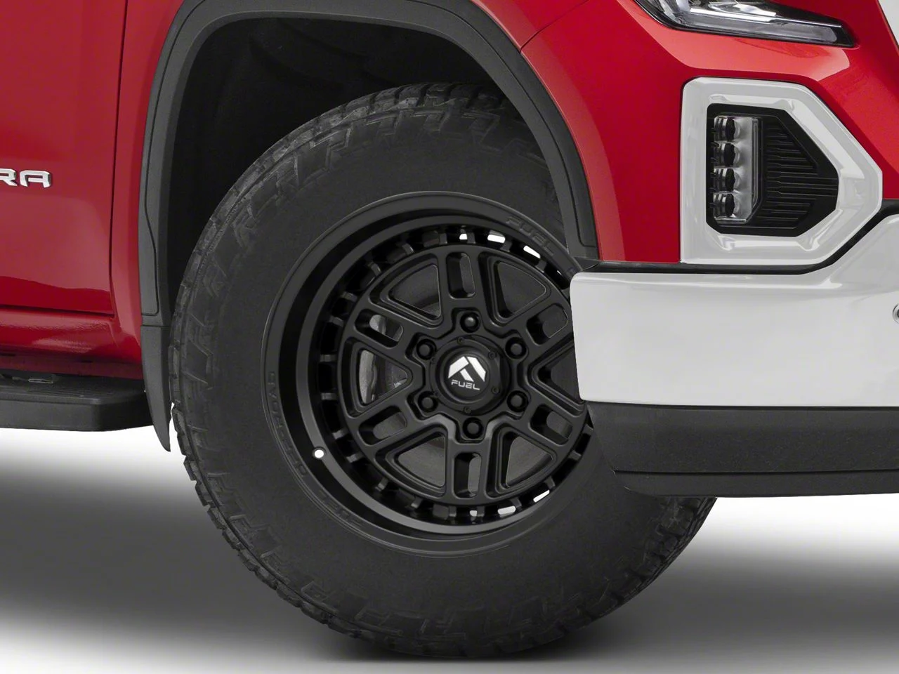 Fuel Wheels Nitro Matte Black 6-Lug Wheel; 20x9; 20mm Offset (19-26 Sierra 1500)