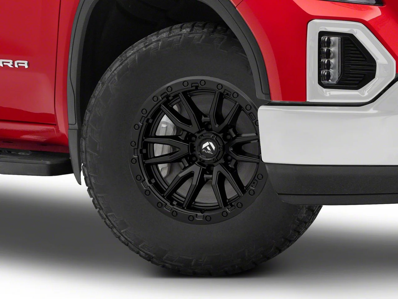 Fuel Wheels Rebel Matte Black 6-Lug Wheel; 18x9; 20mm Offset (19-26 Sierra 1500)