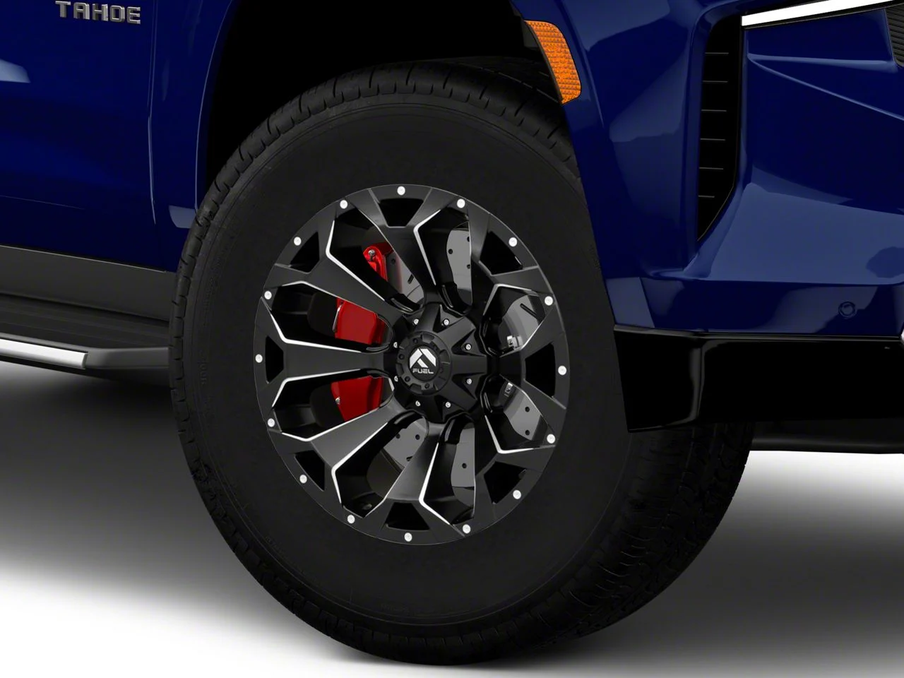 Fuel Wheels Assault Matte Black Milled 6-Lug Wheel; 18x9; -12mm Offset (21-26 Tahoe)