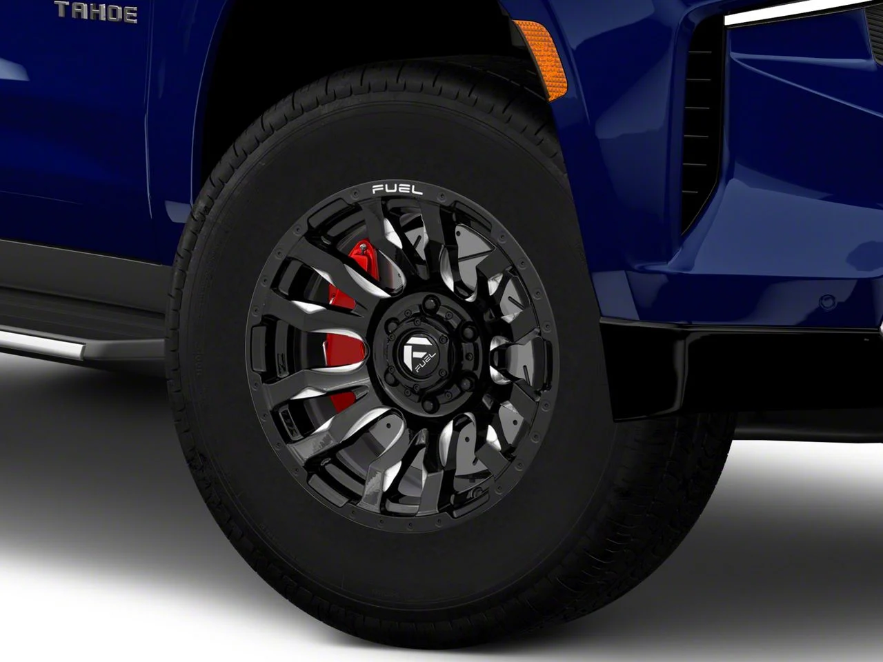 Fuel Wheels Blitz Gloss Black Milled 6-Lug Wheel; 18x9; 20mm Offset (21-26 Tahoe)