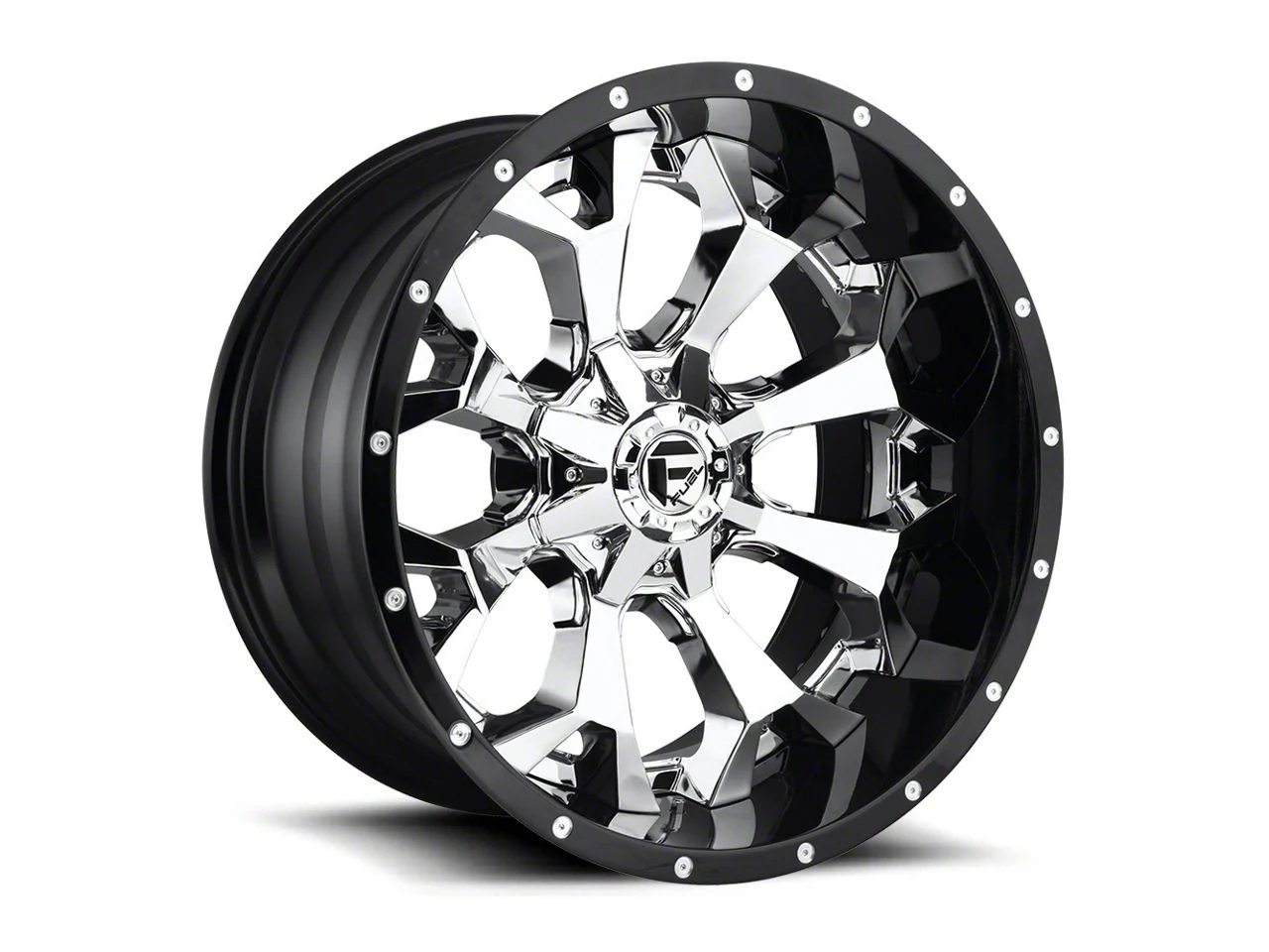 Fuel Wheels Assault Chrome 6-Lug Wheel; 20x10; -18mm Offset (21-26 Yukon)