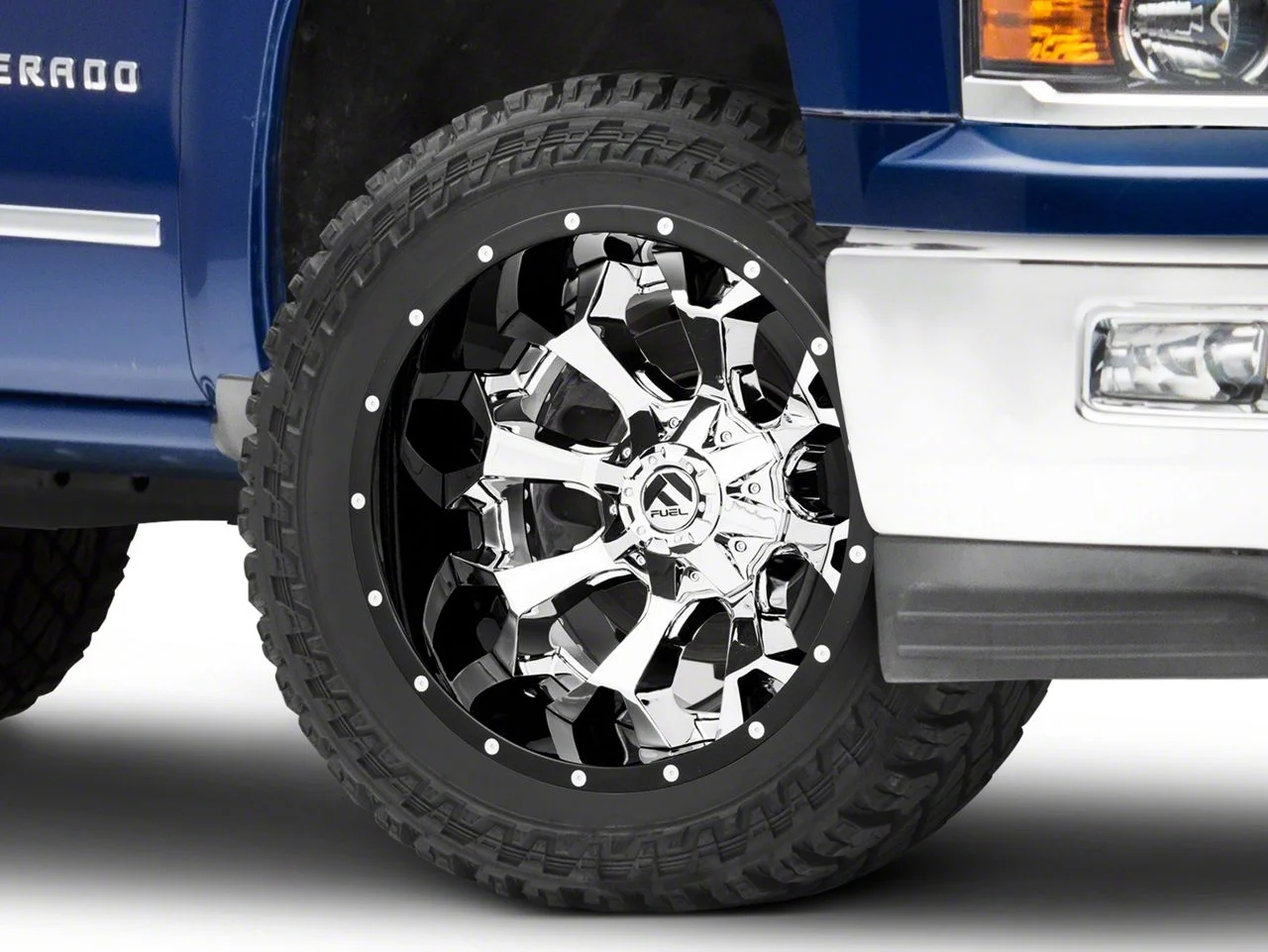 Fuel Wheels Assault Chrome 6-Lug Wheel; 22x12; -44mm Offset (21-26 Yukon)