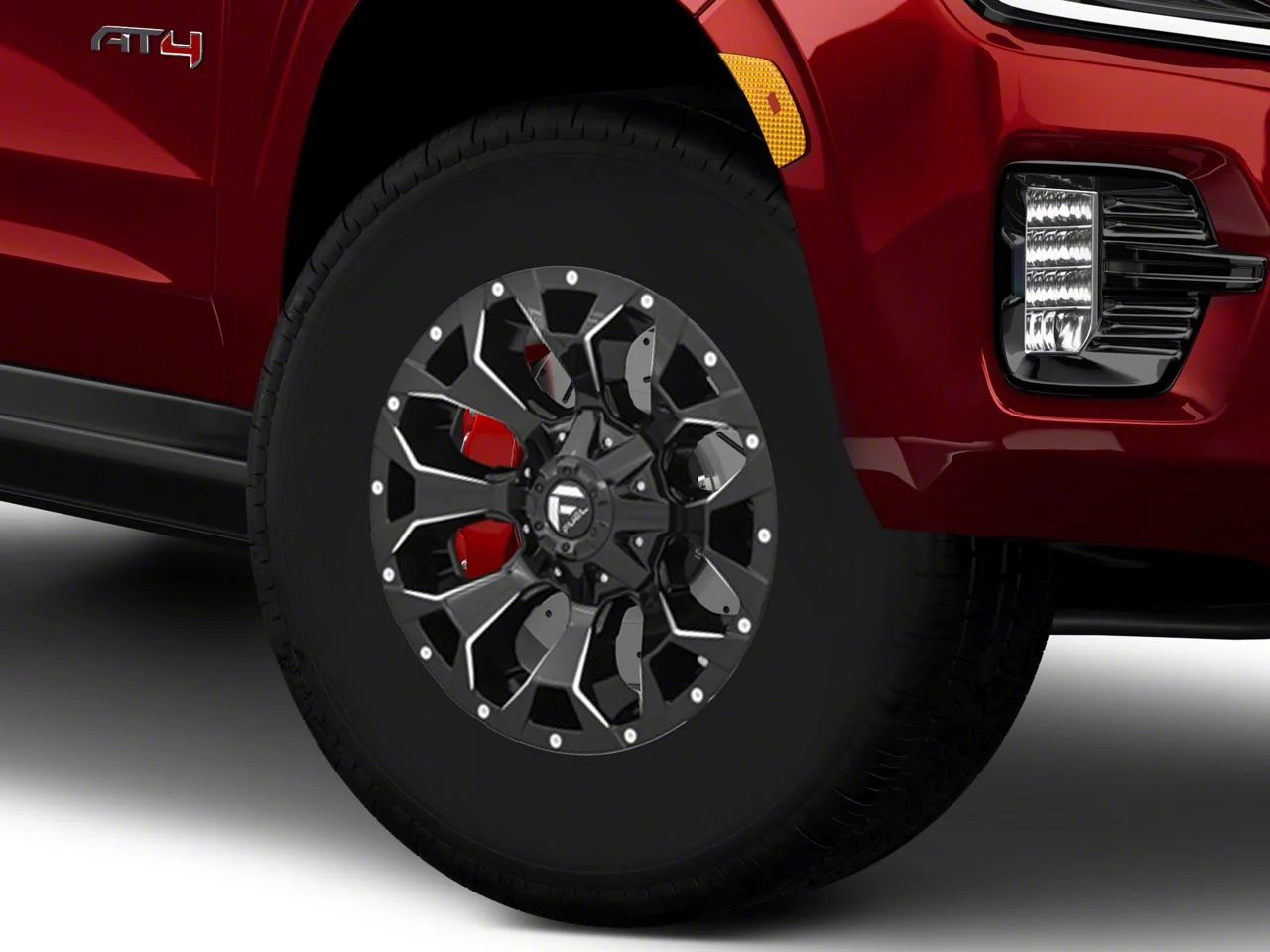 Fuel Wheels Assault Gloss Black Milled 6-Lug Wheel; 17x9; -12mm Offset (21-26 Yukon)