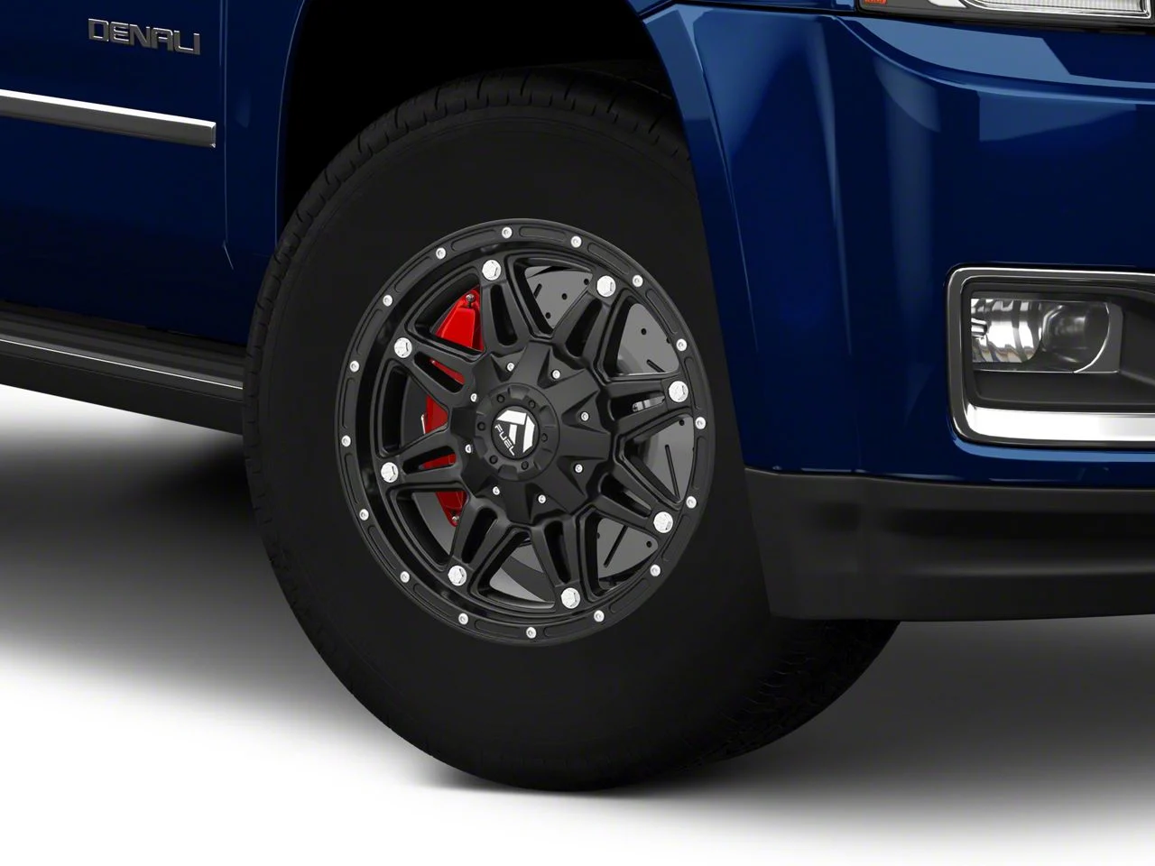 Fuel Wheels Hostage Matte Black 6-Lug Wheel; 17x8.5; 38mm Offset (15-20 Yukon)