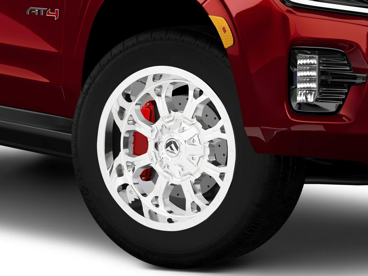 Fuel Wheels Krank Chrome 6-Lug Wheel; 20x10; -24mm Offset (21-26 Yukon)