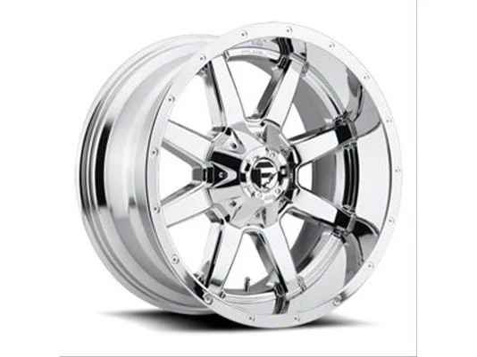 Fuel Wheels Maverick Chrome 6-Lug Wheel; 20x12; -44mm Offset (21-26 Yukon)