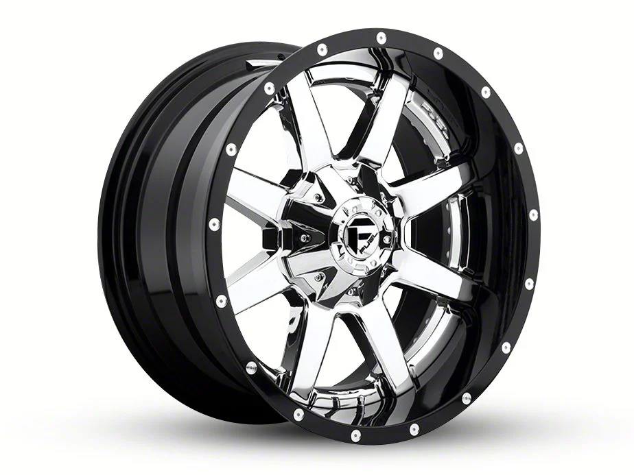 Fuel Wheels Maverick Chrome 6-Lug Wheel; 24x14; -75mm Offset (21-26 Yukon)