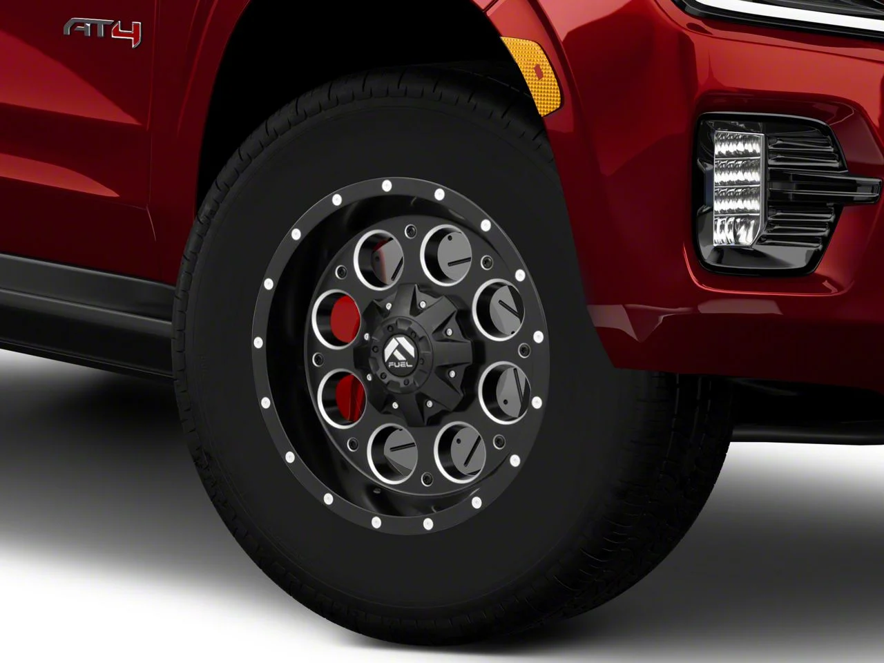 Fuel Wheels Revolver Matte Black Milled 6-Lug Wheel; 18x9; -12mm Offset (21-26 Yukon)