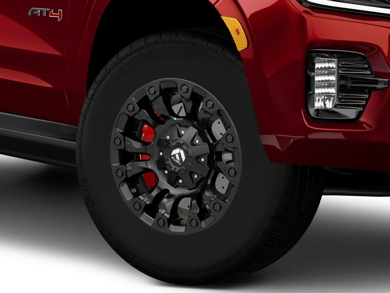Fuel Wheels Vapor Matte Black 6-Lug Wheel; 18x8; 35mm Offset (21-25 Yukon)