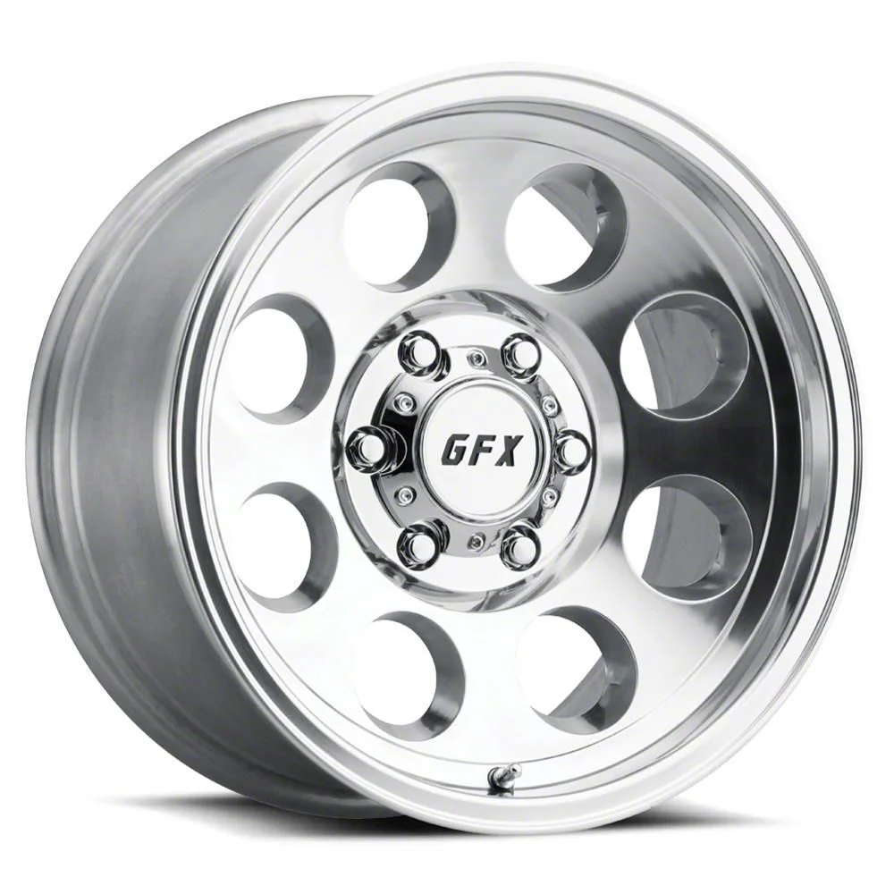 G-FX TR-16 Polished 8-Lug Wheel; 18x9; 12mm Offset (11-16 F-250 Super Duty)