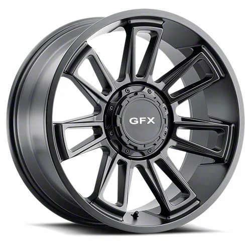 G-FX TR21 Matte Black 8-Lug Wheel; 20x10; -19mm Offset (11-16 F-250 Super Duty)