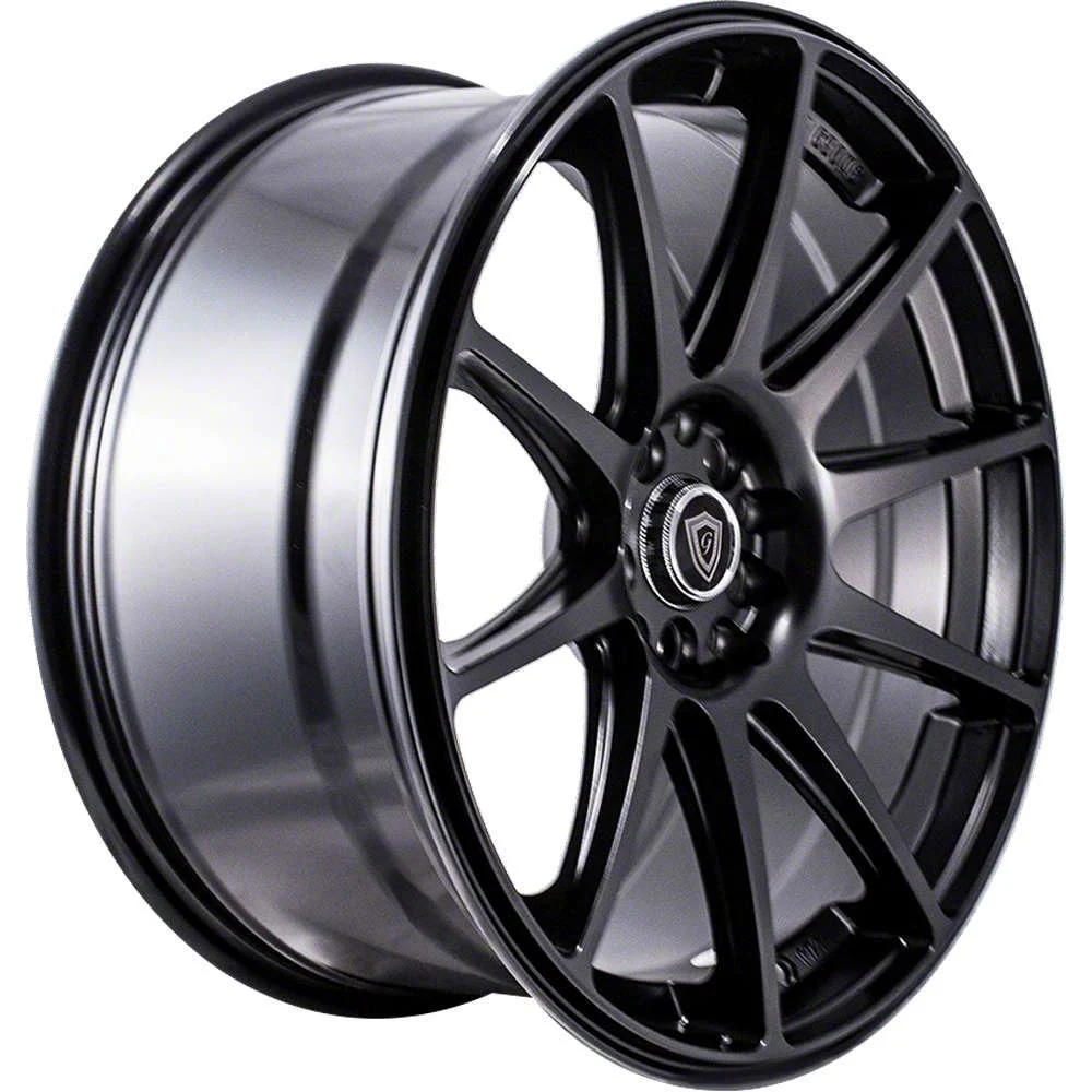 G-Line Alloys G0051 Satin Black Wheel; 18x8.5; 35mm Offset (05-09 Mustang GT, V6)