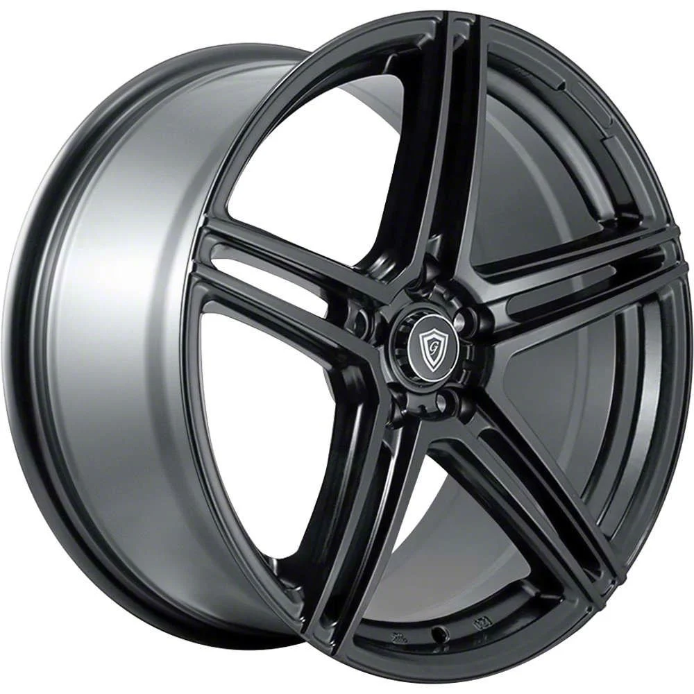 G-Line Alloys G5086 Satin Black Wheel; 18x8; 35mm Offset (05-09 Mustang GT, V6)