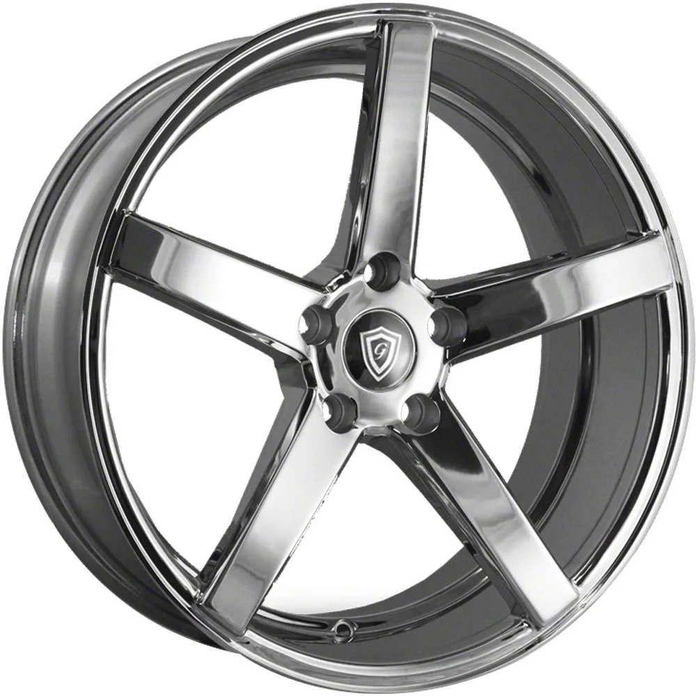G-Line Alloys G5109 Chrome Wheel; 18x8; 35mm Offset (05-09 Mustang GT, V6)