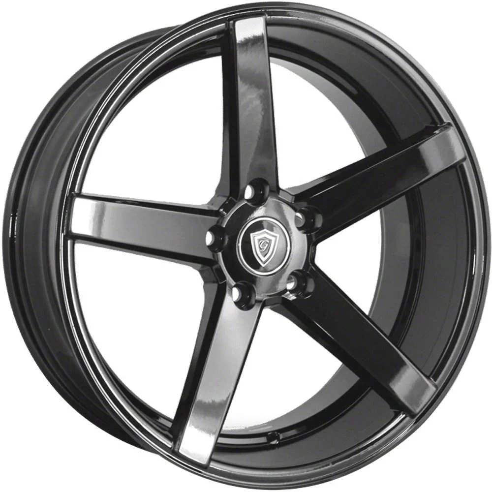 G-Line Alloys G5109 Gloss Black Wheel; 18x9.5; 38mm Offset (05-09 Mustang GT, V6)
