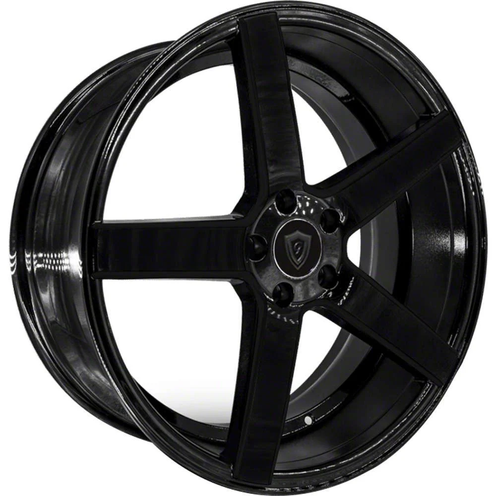 G-Line Alloys G5178 Gloss Black Wheel; 20x8.5; 35mm Offset (05-09 Mustang)