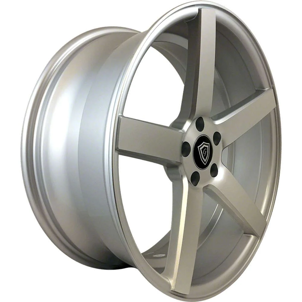 G-Line Alloys G5178 Silver Machined Wheel; 20x8.5; 35mm Offset (05-09 Mustang)