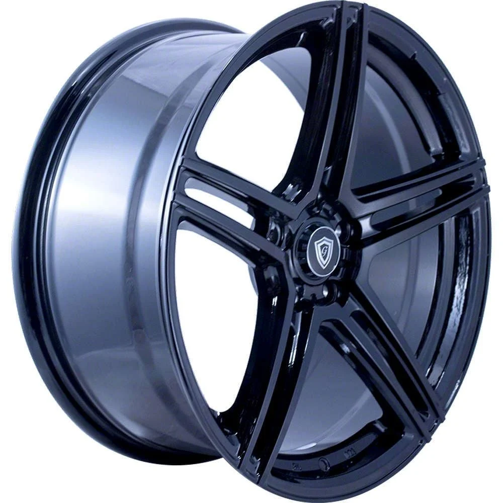 G-Line Alloys G5086 Gloss Black Wheel; 18x8; 35mm Offset (15-23 Mustang EcoBoost w/o Performance Pack, V6)