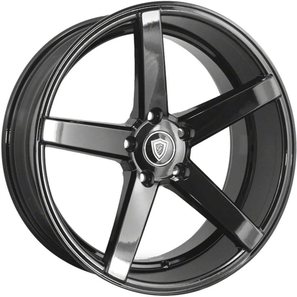 G-Line Alloys G5109 Gloss Black Wheel; 18x8; 35mm Offset (15-23 Mustang EcoBoost w/o Performance Pack, V6)