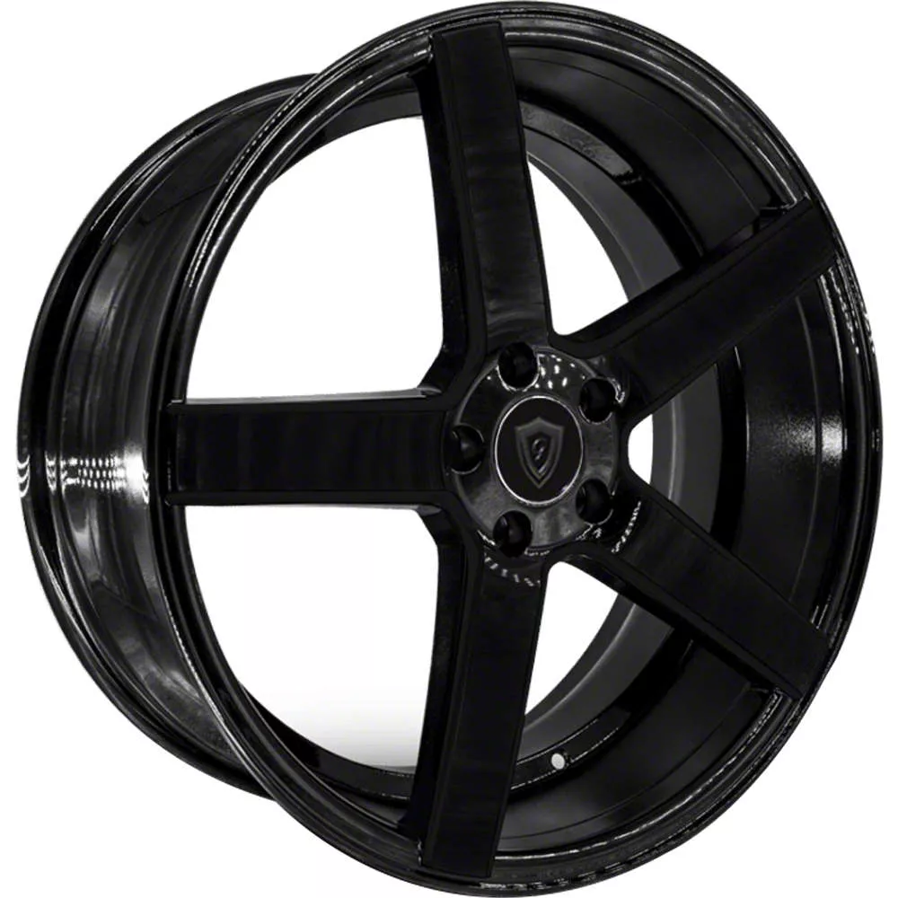 G-Line Alloys G5178 Gloss Black Wheel; 20x8.5; 35mm Offset (15-23 Mustang GT, EcoBoost, V6)