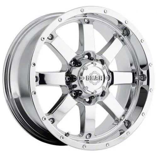 Gear Off-Road Big Block Chrome 6-Lug Wheel; 18x9; 18mm Offset (07-14 Tahoe)