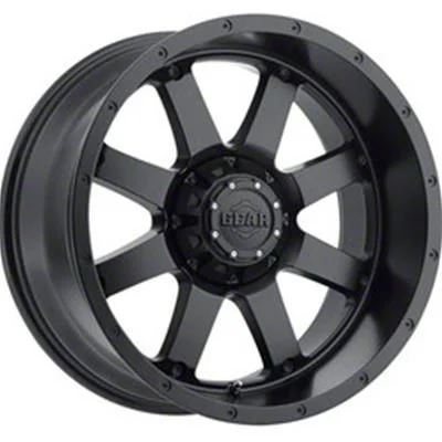 Gear Off-Road Big Block Satin Black 6-Lug Wheel; 20x9; 0mm Offset (07-14 Yukon)