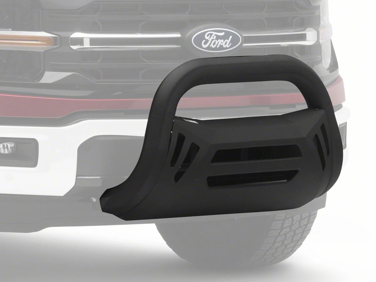 GEM Tubes Octa Series Bull Bar; Black (04-26 F-150, Excluding Raptor)