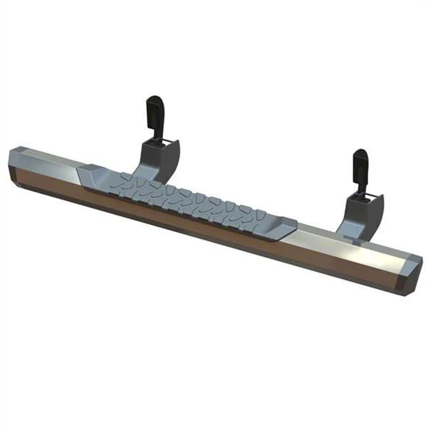 GEM Tubes Octa Series Nerf Side Step Bars; Chrome (07-14 6.0L Sierra 2500 HD Regular Cab)
