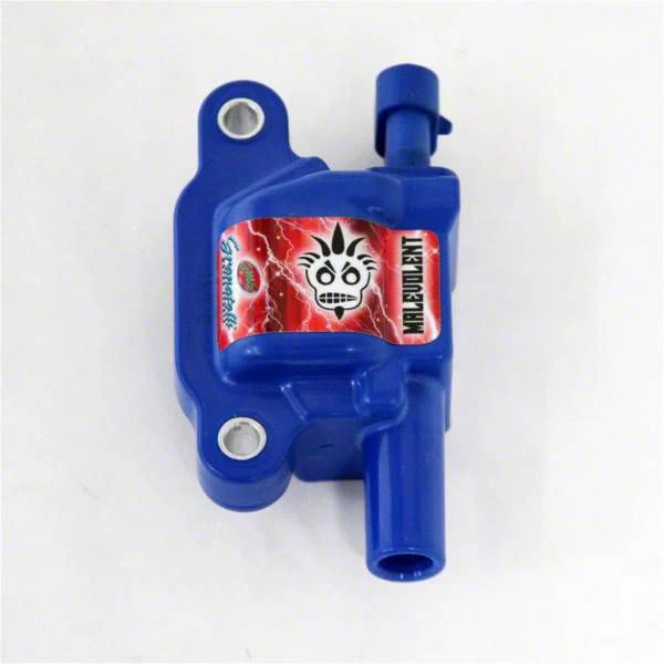 Granatelli Motor Sports Malevolent Series Coil Pack; Blue (16-24 Camaro LT1, SS)