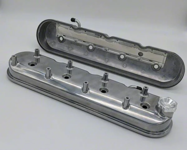 Granatelli Motor Sports Tall Valve Covers; Polished (10-15 V8 Camaro)