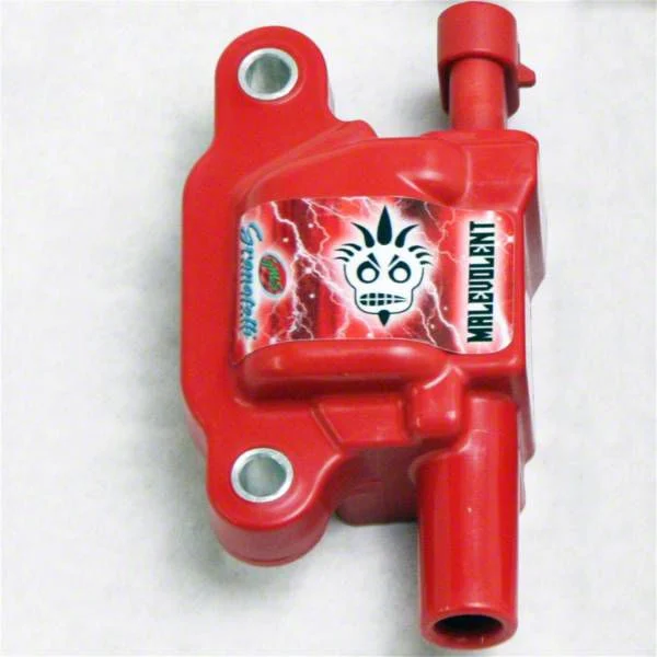 Granatelli Motor Sports Malevolent Series Coil Pack; Red (14-19 Corvette C7, Excluding ZR1)