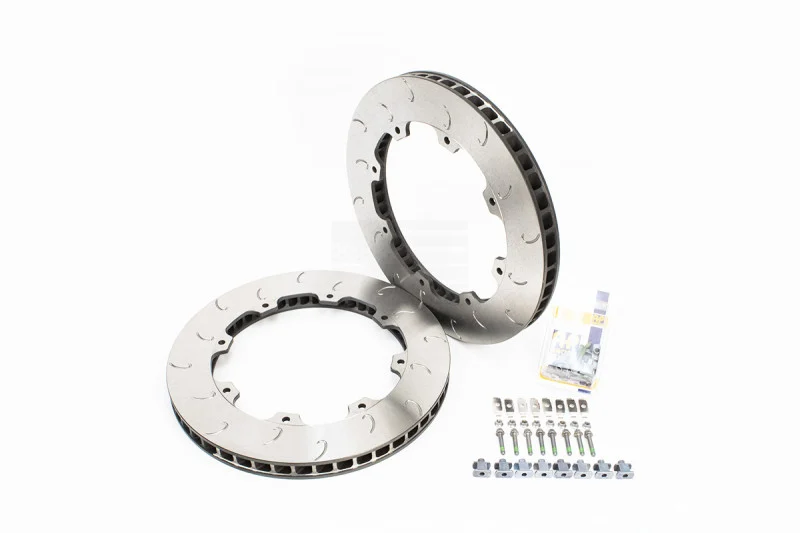Copy of AP Racing J Hook Disc Pair with Hardware (FRONT 380x34mm, use OE hats)- R35 Nissan GT-R