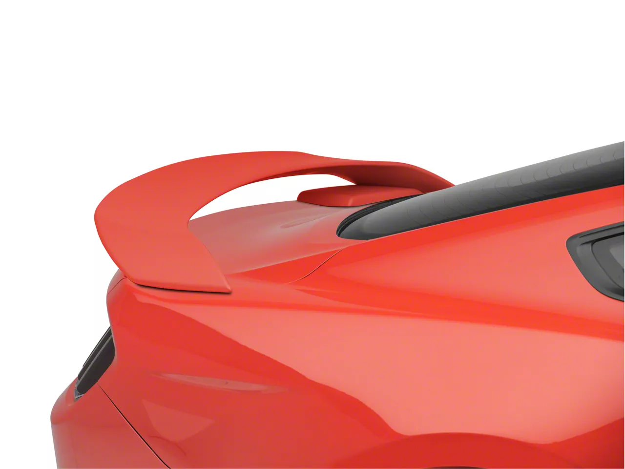 SpeedForm GT350R Style Rear Spoiler; Primed (15-23 Mustang Fastback)