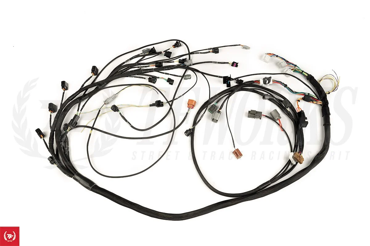 RWD Kswap Plug & Play Clubsport Harness for RHD S13 / 180sx