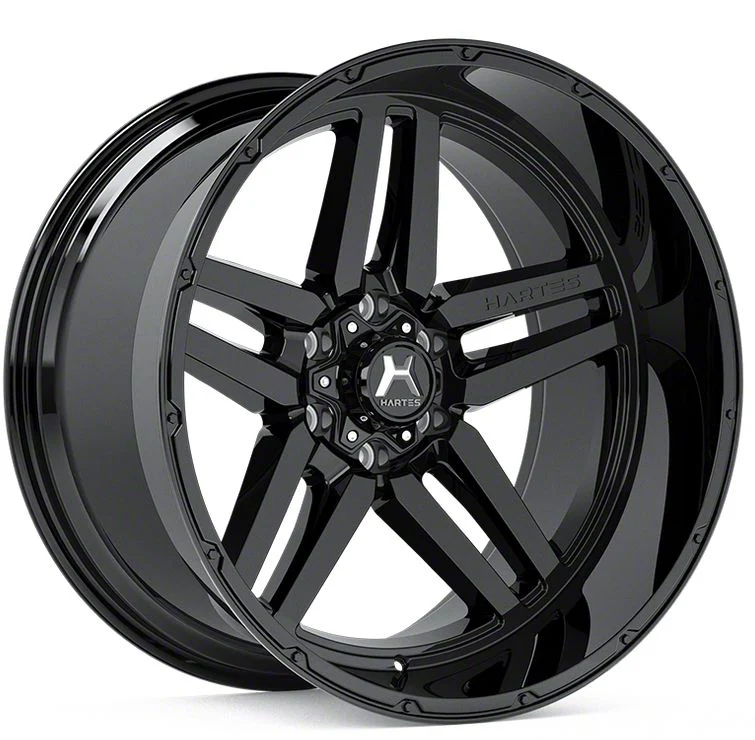 Hartes Metal Savage Matte Black 6-Lug Wheel; 20x9; 0mm Offset (07-14 Yukon)