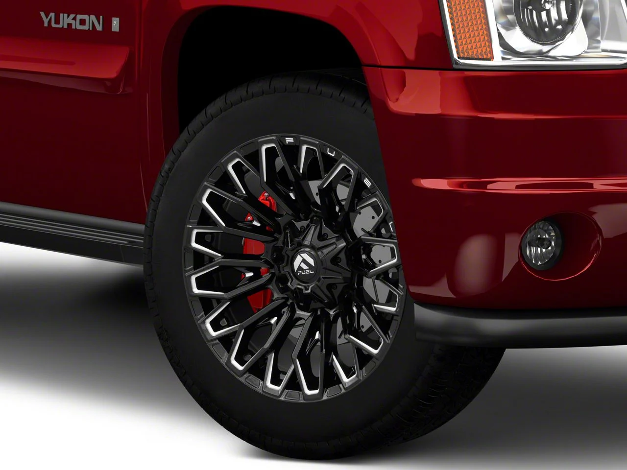 Hartes Metal Strike Gloss Black Milled 6-Lug Wheel; 20x10; -18mm Offset (07-14 Yukon)