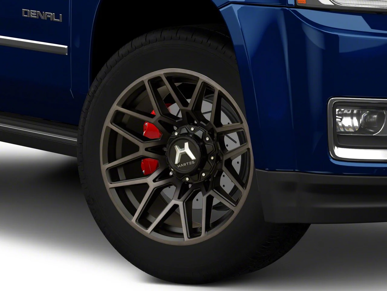 Hartes Metal Crossbow Gloss Black Machined with Satin Dark Tint 6-Lug Wheel; 20x9; 0mm Offset (15-20 Yukon)