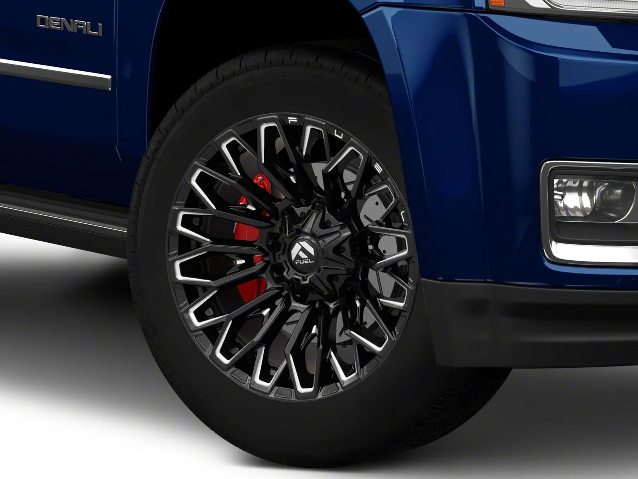 Hartes Metal Strike Gloss Black Milled 6-Lug Wheel; 20x10; -18mm Offset (15-20 Yukon)