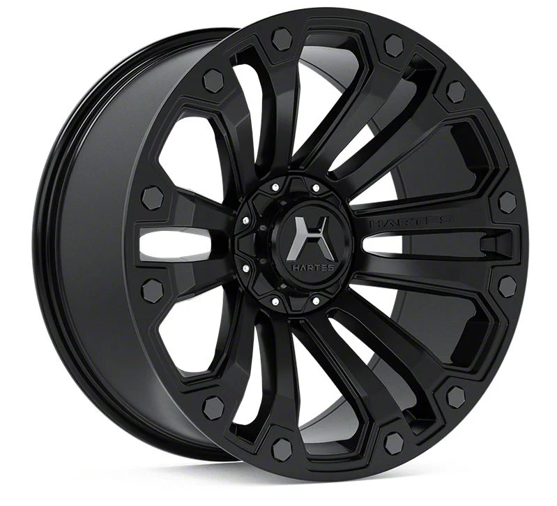 Hartes Metal Rhino Matte Black 6-Lug Wheel; 20x10; -18mm Offset (19-23 Ranger)