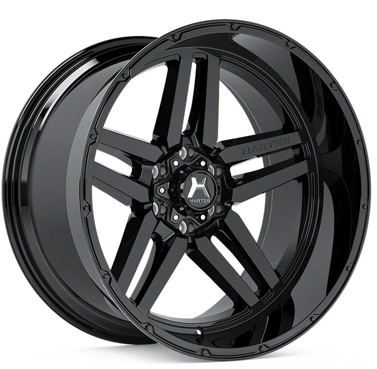 Hartes Metal Savage Matte Black 6-Lug Wheel; 22x12; -44mm Offset (21-26 Tahoe)