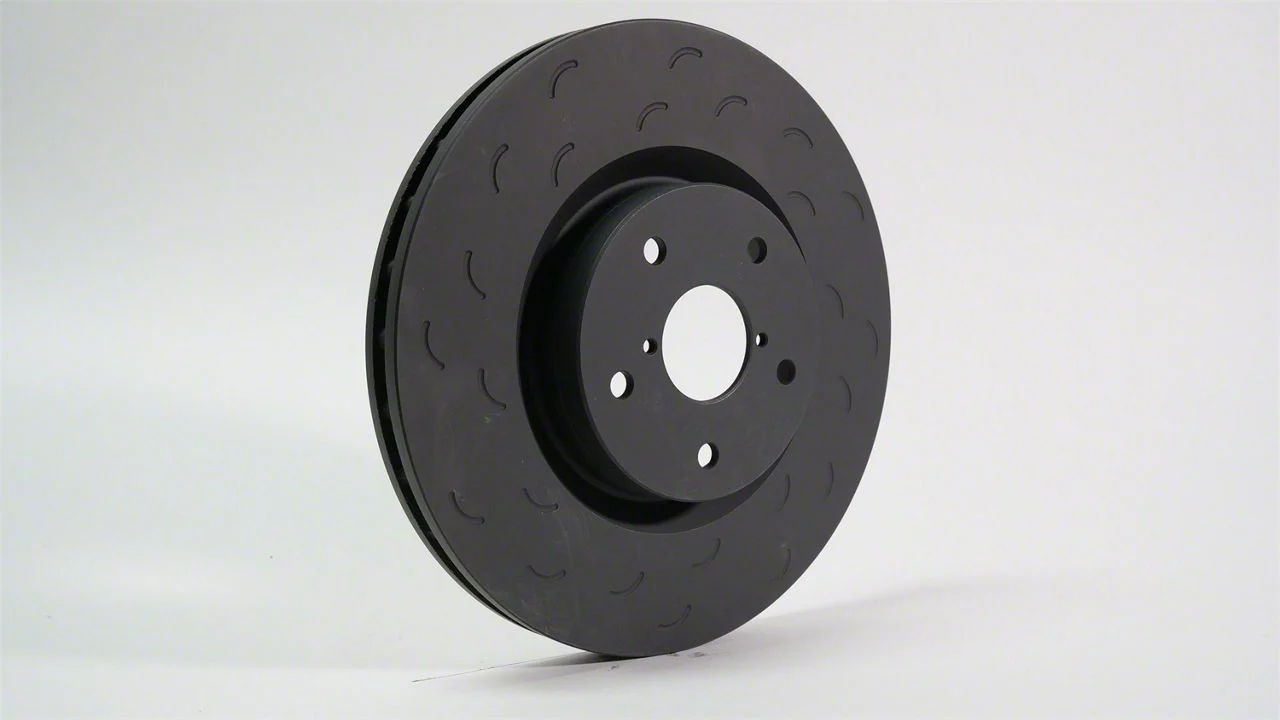 Hawk Performance Talon Slotted Rotors; Front Pair (05-10 Mustang V6)