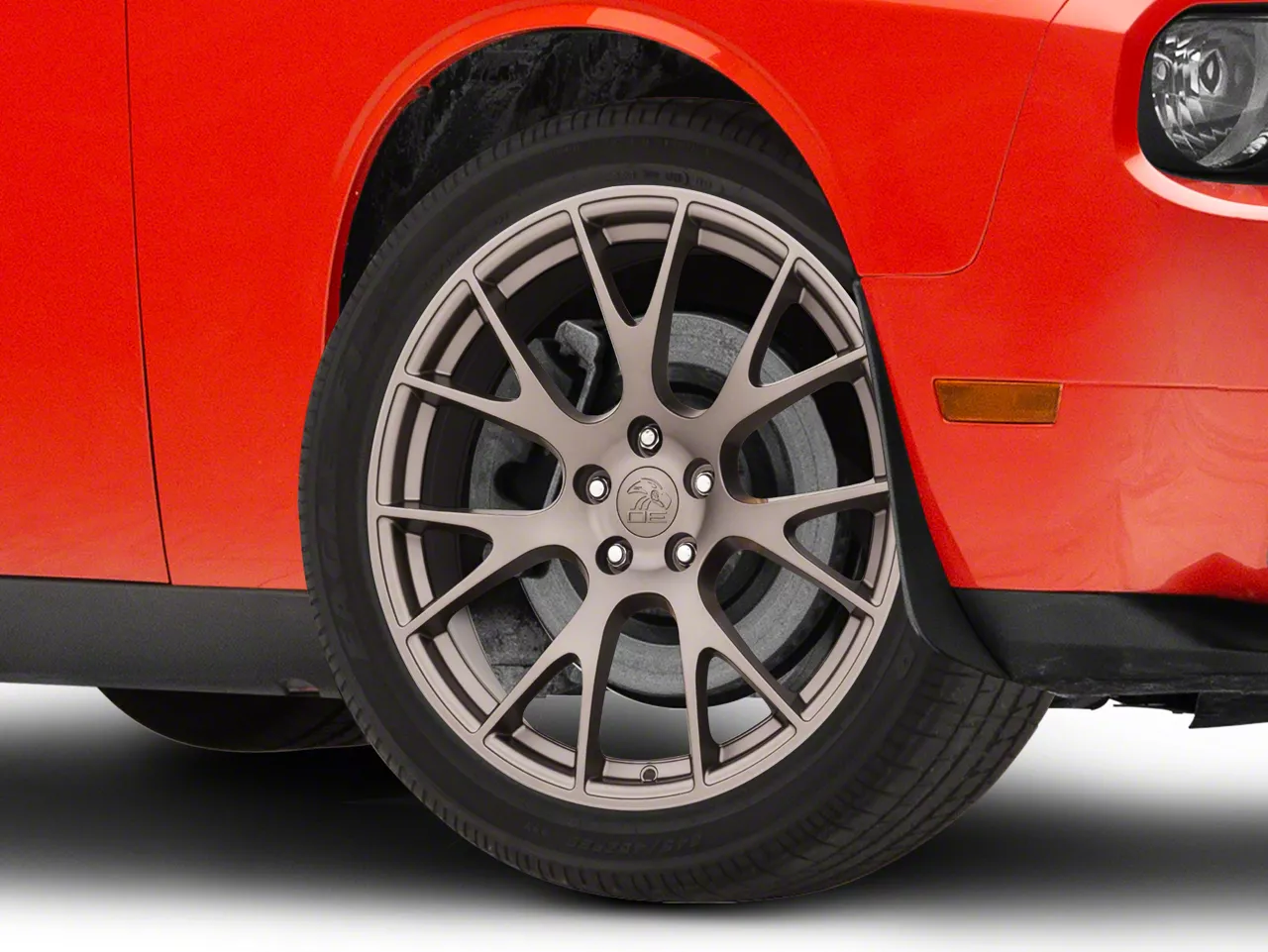 Hellcat Style Bronze Wheel; 20x9; 18mm Offset (08-23 RWD Challenger)