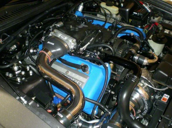 Hellion Single 76mm Turbo Tuner System (03-04 Mustang Cobra)