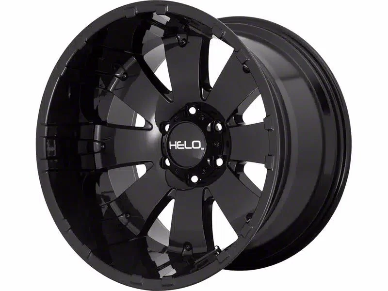 HELO HE917 Gloss Black 6-Lug Wheel; 20x9; 0mm Offset (07-14 Yukon)