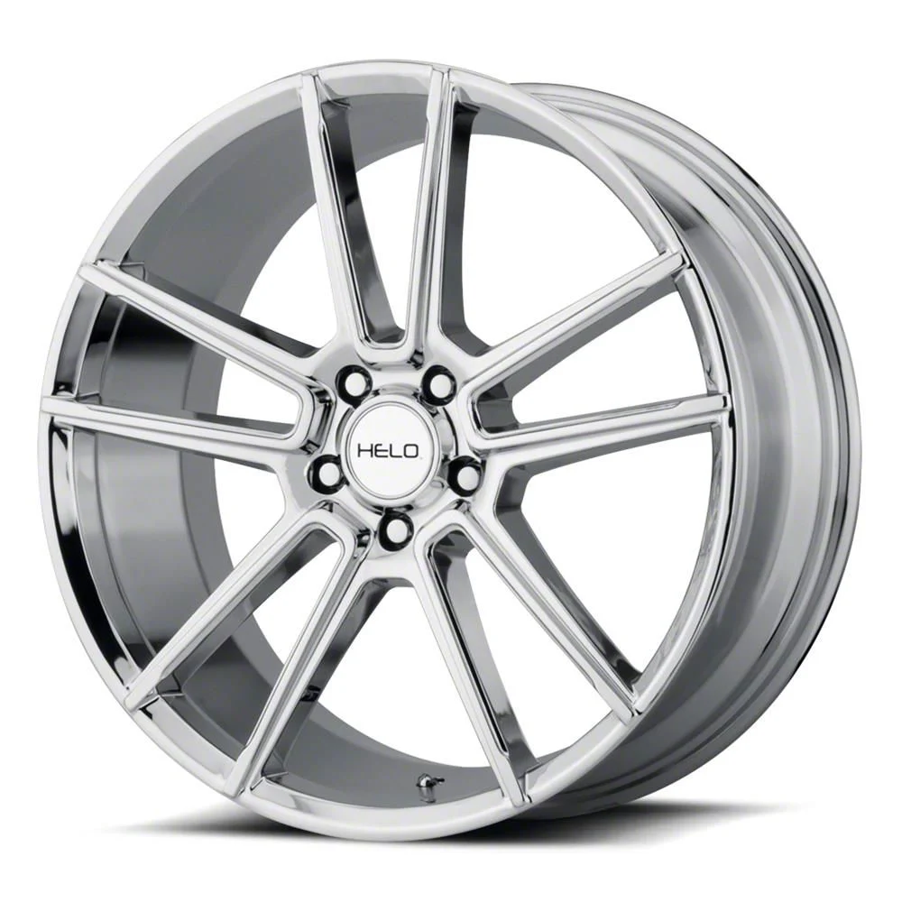 HELO HE911 Chrome Wheel; 18x8; 40mm Offset (21-26 Mustang Mach-E, Excluding GT)