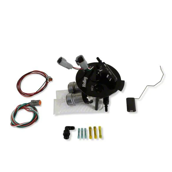 Holley Dual 450 LPH Pump Module System; 900 LPH Total (10-15 Camaro)