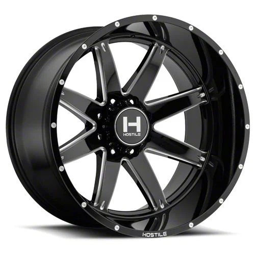 Hostile Alpha Blade Cut 8-Lug Wheel; 20x9; 12mm Offset (03-09 RAM 2500)
