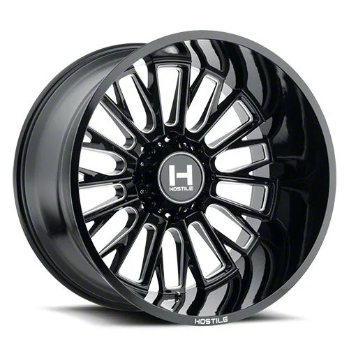 Hostile Fury Blade Cut 8-Lug Wheel; 20x9; 12mm Offset (03-09 RAM 2500)