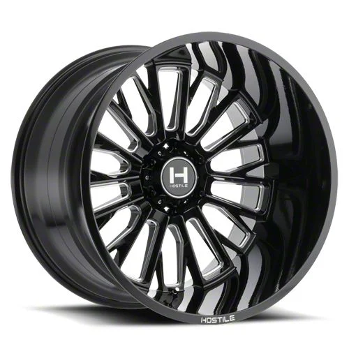 Hostile Fury Blade Cut 6-Lug Wheel; 20x9; 12mm Offset (07-14 Yukon)