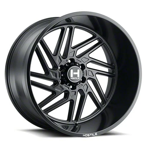 Hostile Jigsaw Asphalt 6-Lug Wheel; 20x9; 12mm Offset (07-14 Yukon)